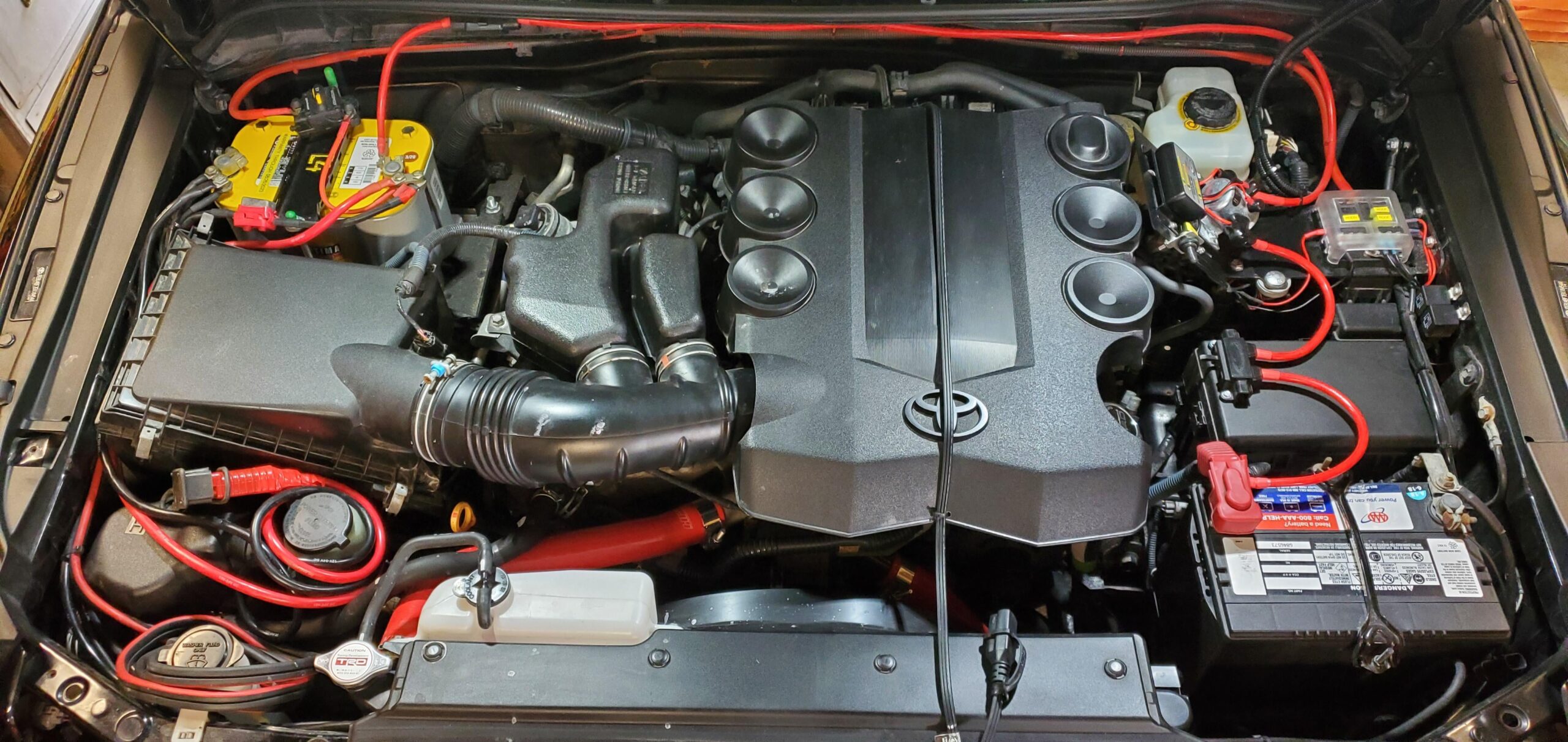 Dual Battery System Setup In Engine Bay