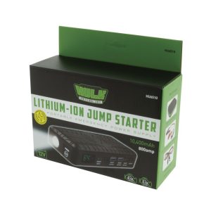 Hulk Lithium-Ion 800 AMP Jump Starter Kit (10,400mAh)