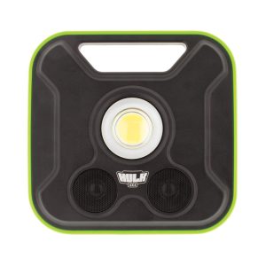 Hulk LED Work Light With Bluetooth Speakers & Torch