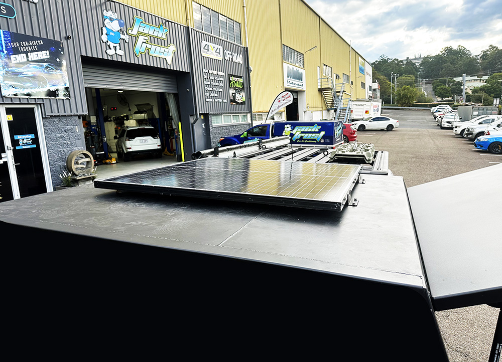 Solar Panel Charging Dual Battery