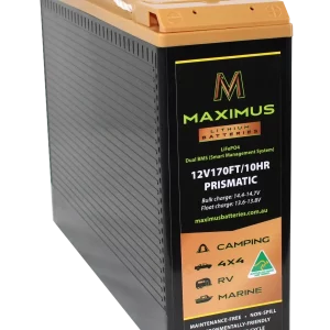 MAXIMUS 170AHFT Slim Lithium Deep Cycle Battery
