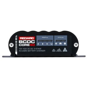 REDARC BCDC CORE In-Cabin 40A DC Charger (FREE 2x 60A MIDI HOLDER)