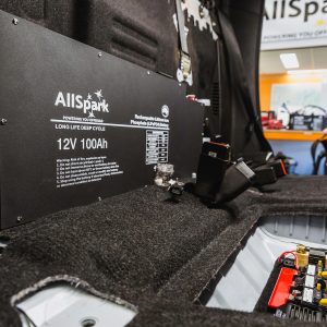 AllSpark Ultra Slimline 12v 100AH High Performance Lithium Battery