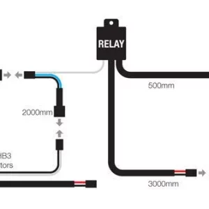 Road Vision Heavy Duty Bar Light Wiring Kit