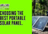 Best Portable Solar Panel For Camping
