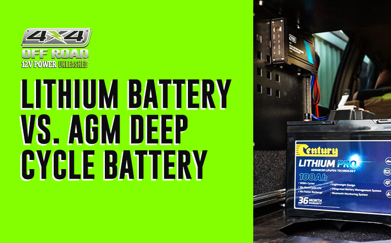 Lithium vs AGM Deep Cycle