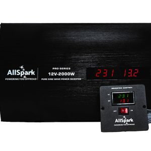 AllSpark 12V 2000 Watt PRO Series Pure Sine Wave Inverter
