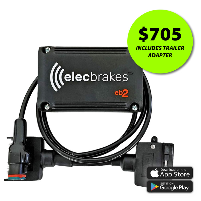 Elecbrakes EB2 Brake Controller w/ Harness Kit Plug & Play 4X4 OFFROAD
