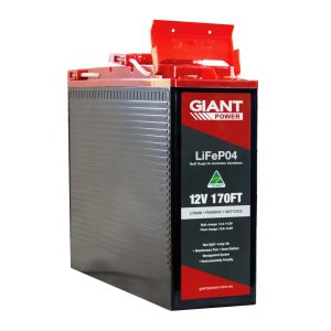 GIANT 170AHFT 12V Slim Lithium Deep Cycle Battery