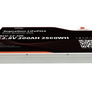 Supcelion 12.8V 200Ah Slimline Lithium Battery front