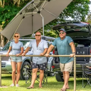 TowBrolly Tow-Ball Bar Ultimate Shade Solution - Big Boys Package