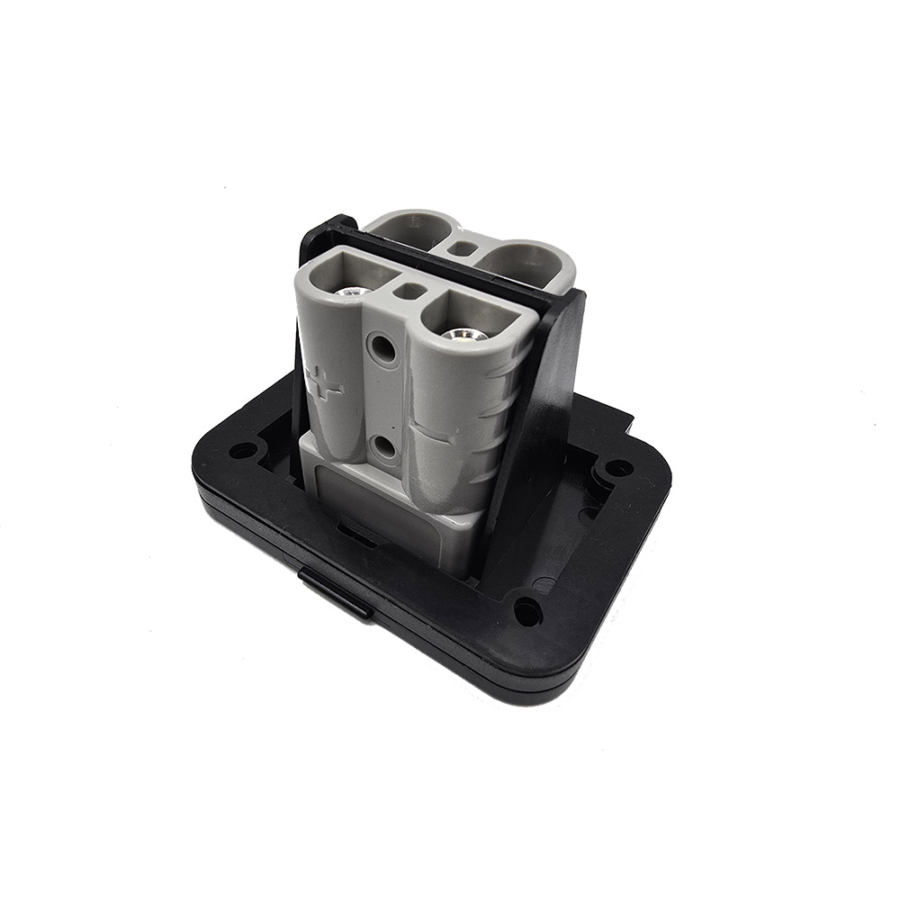 Dual 50A Anderson Plug Flush Mount Connecter With Dust Cover & Gasket Kit - Image 2