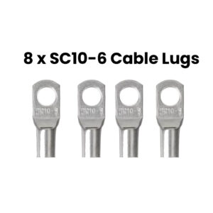 Single Midi Fuse Holder Kit - Surface Mount -  2x Single Midi Fuse Holders, 4X Fuses, 4X Crimps & Heat Shrink
