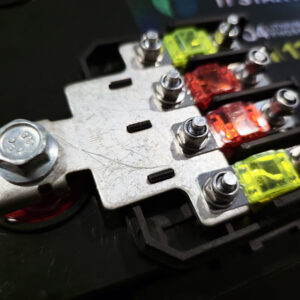 4 Way MIDI Fuse Holder - Direct to Battery Post (Free Fuses)