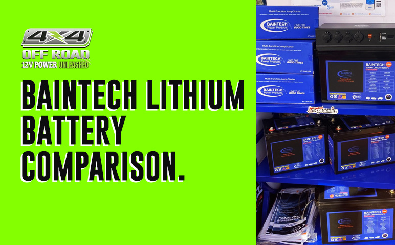 Baintech Lithium Battery Comparison