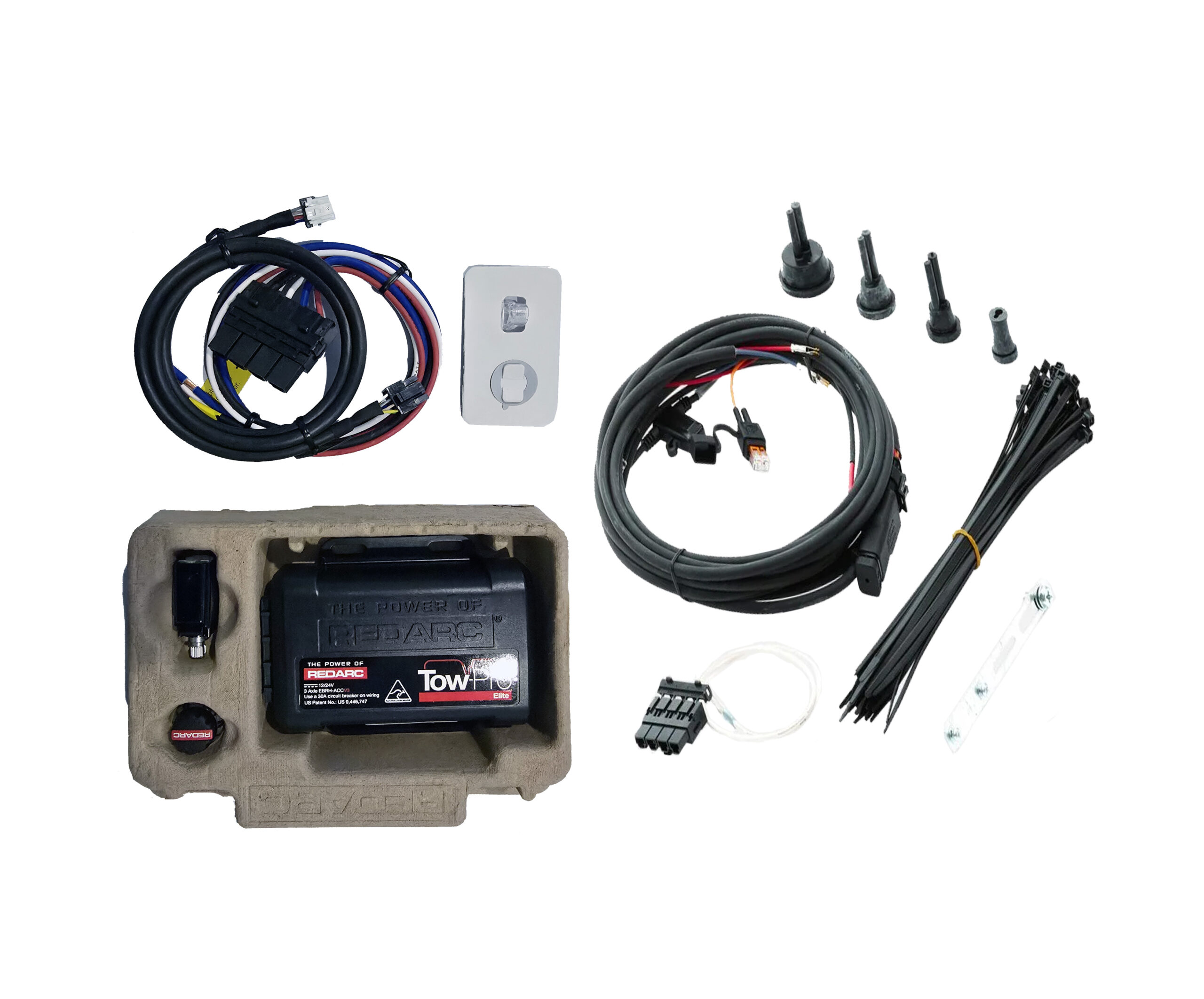 RedArc Tow-Pro Elite V3 With Wiring Kit - Standard or Extended - Ford Ranger & Everest