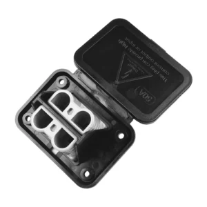 50A Twin Dual Anderson Plug Flush Mount Connecter With Dust Cover Kit