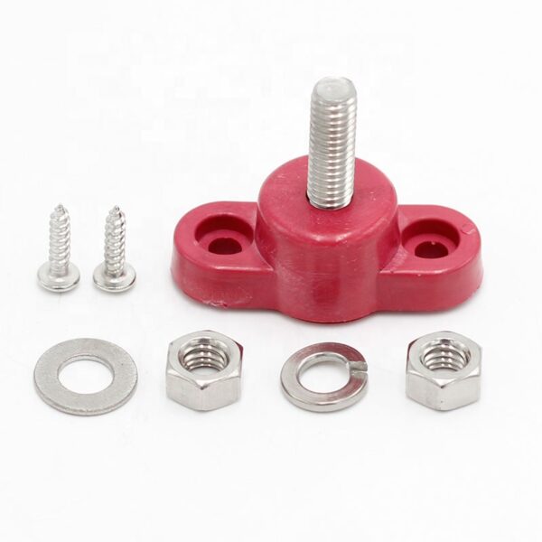 Round Block 1way 1 WAY 48V 250A Battery Terminal Post Power - Heavy Duty Terminal Block ...