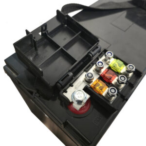 3 Way MIDI Fuse Holder - Direct to Battery Post Kit (Free Fuses)