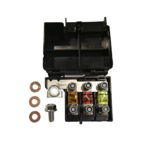 3 Way MIDI Fuse Holder - Direct to Battery Post Kit (Free Fuses)