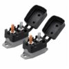30A 12V-24V Automatic Reset Circuit Breaker with cover  – 2 Pack