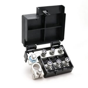 3 Way MIDI Fuse Holder - Direct to Battery Post (Free Fuses)