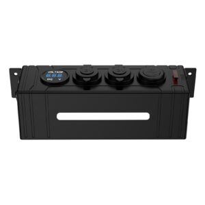 12V / 24V Slimline Power Distribution Hub with QC3.0 USB – 4WD, Caravan & Boat
