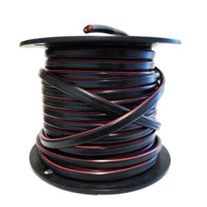 8 B&S Twin Core Cable - Black/Red - Priced Per Metre - Cut to Size