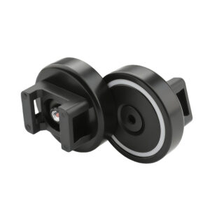 Heavy-Duty Magnetic Zip Tie Mounts - 11KG Pulling Force (50 Pack)