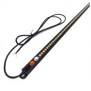 120cm Dual Colour Rigid LED Strip Light with Dimmer Switch - 12V/16W, IP67 Waterproof ( Single)
