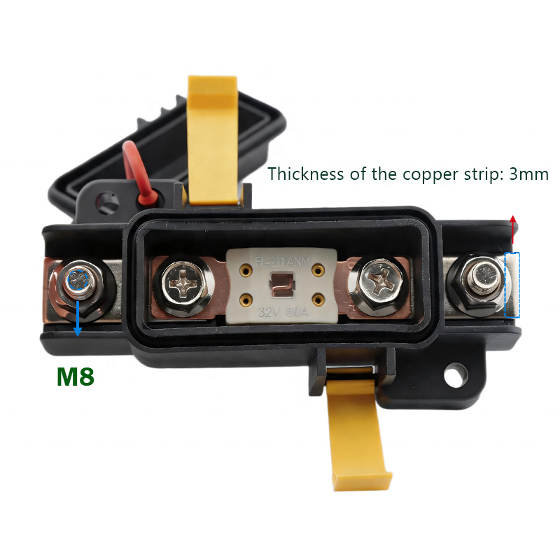Single Premium Marine Grade MEGA Fuse Holder – Heavy Duty High Current 12V/24V - IP67 Waterproof - Image 4