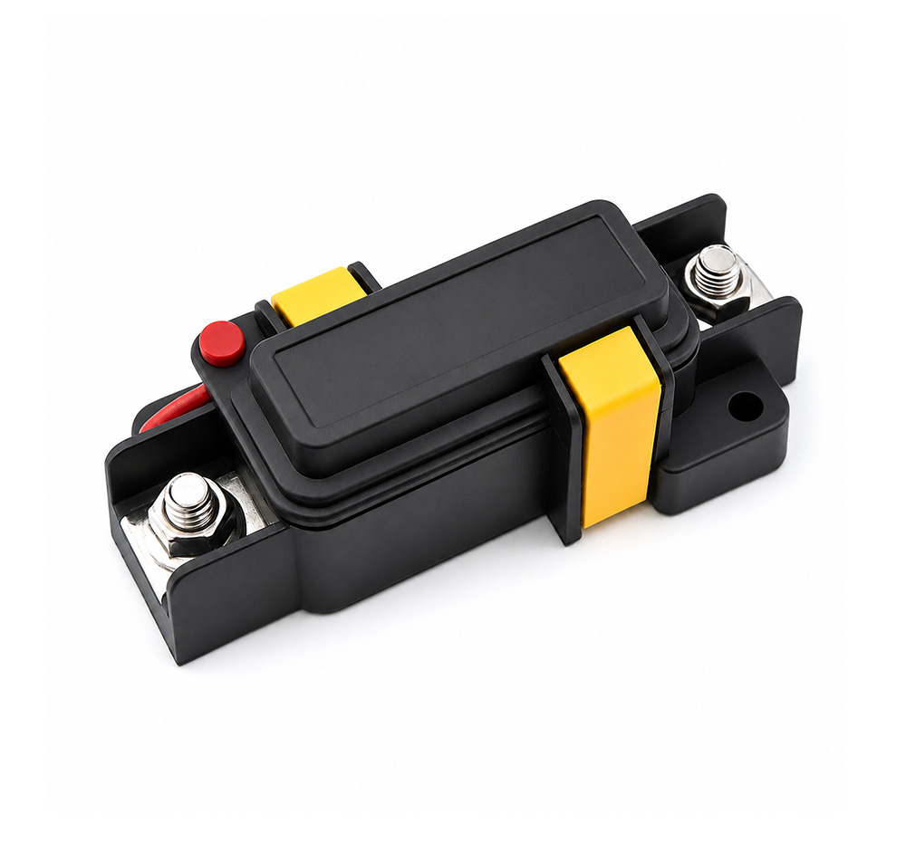 Single Premium Marine Grade MEGA Fuse Holder – Heavy Duty High Current 12V/24V - IP67 Waterproof