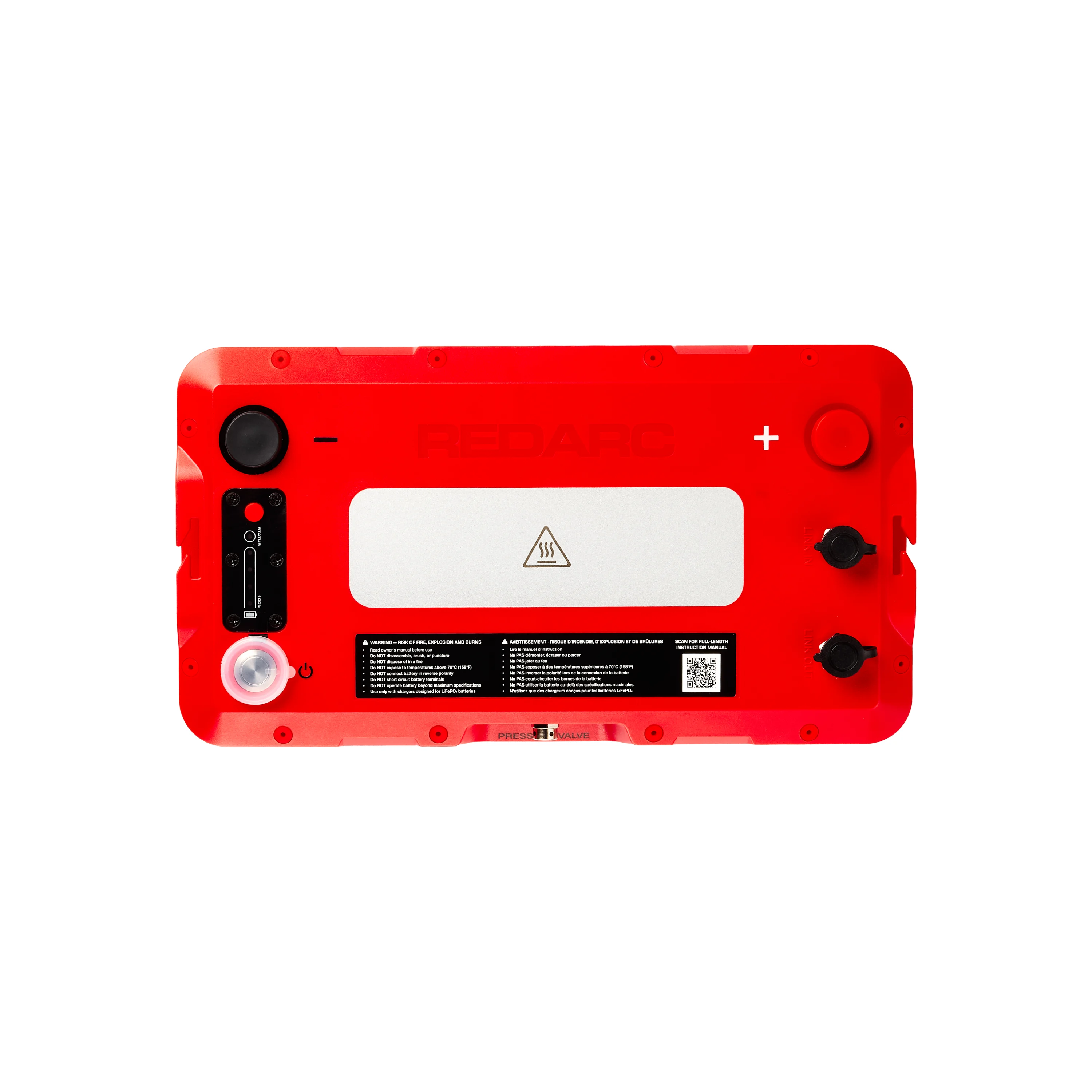 REDARC 12V 100Ah REDLAB Icon Lithium Battery - LBATN12100 - Image 3