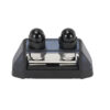 150A Heavy-Duty 2-Stud Negative Busbar with Cover – Black Negative