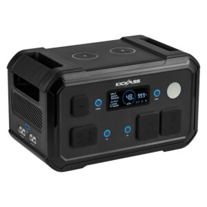KickAss KickCharge 1200 LiFePO4 Power Station MKII - 1120Wh, 87.5Ah @ 12.8V