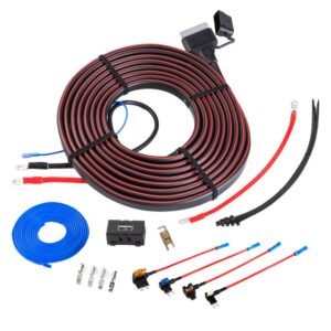 KickAss 8.0m Heavy Duty Plug & Play DCDC Wiring Kit