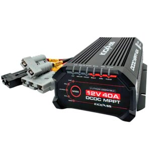 KickAss 40A DCDC Charger – 12V/24V Input, Solar MPPT & Bluetooth